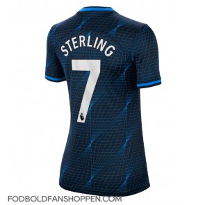 Chelsea Raheem Sterling #7 Udebanetrøje Dame 2023-24 Kortærmet